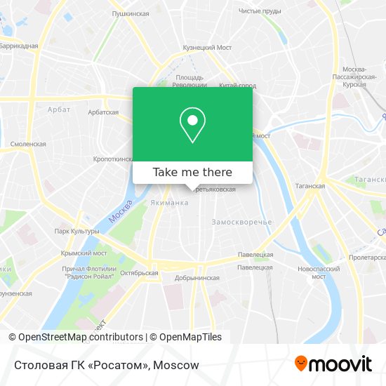 Столовая ГК «Росатом» map