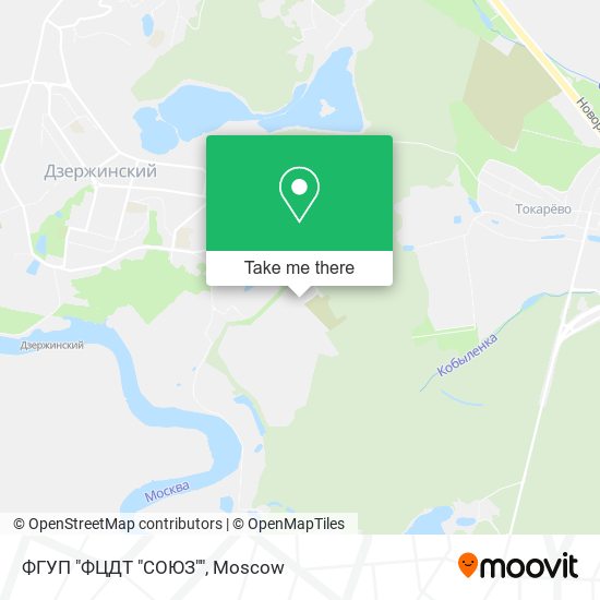 ФГУП "ФЦДТ "СОЮЗ"" map
