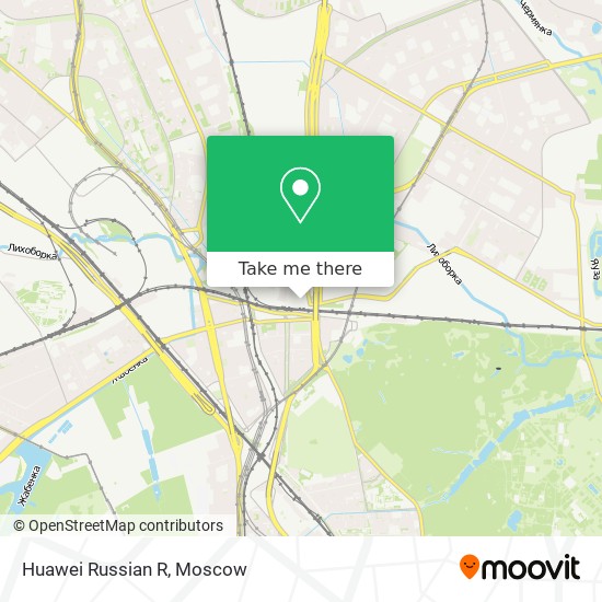 Huawei Russian R map