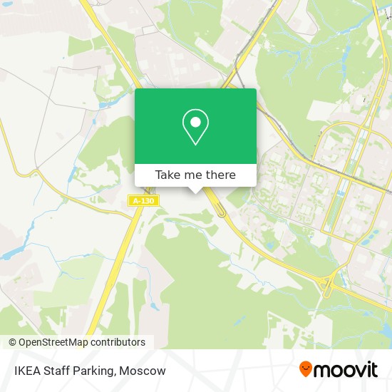 IKEA Staff Parking map