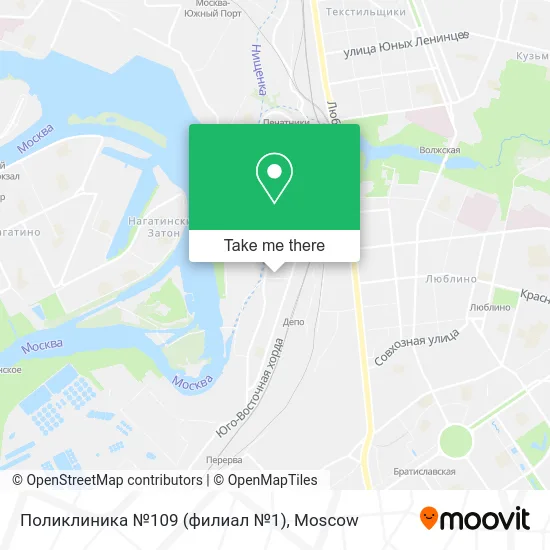 Поликлиника №109 (филиал №1) map