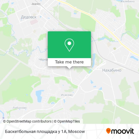 Баскетбольная площадка у 1A map