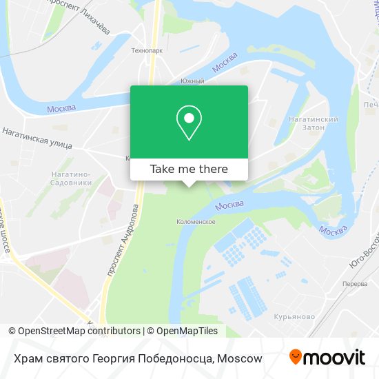 Храм святого Георгия Победоносца map