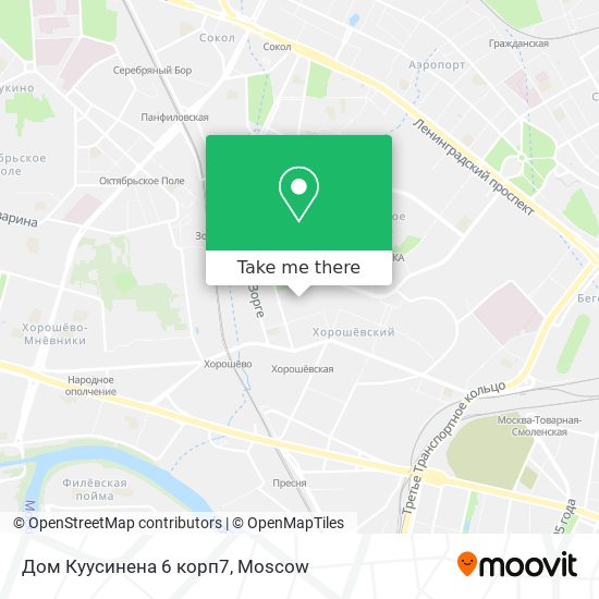 Дом Куусинена 6 корп7 map