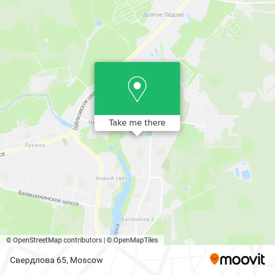 Свердлова 65 map