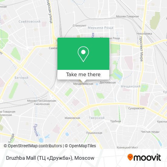 Druzhba Mall (ТЦ «Дружба») map