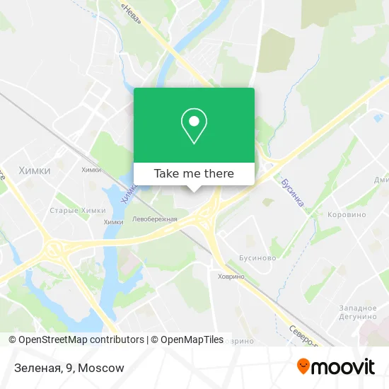 Зеленая, 9 map