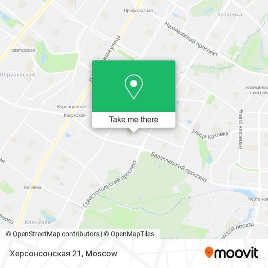 Херсонсонская 21 map