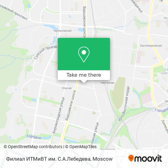 Филиал ИТМиВТ им. С.А.Лебедева map