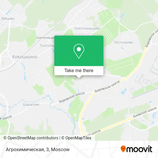 Агрохимическая, 3 map