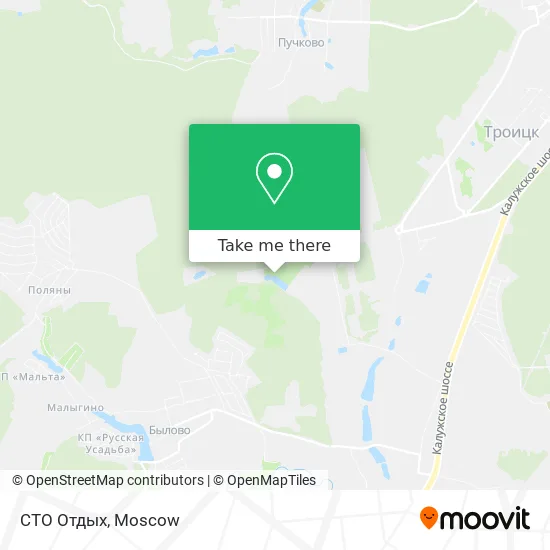 СТО Отдых map