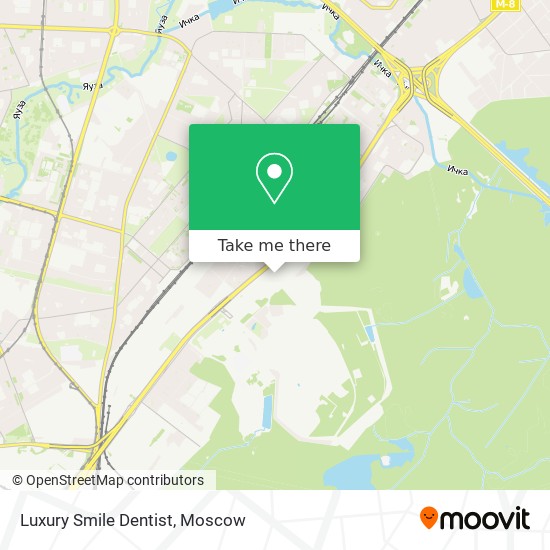 Luxury Smile Dentist map