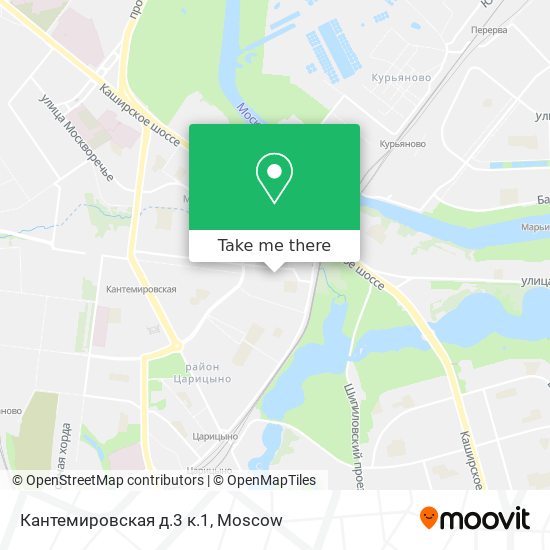 Кантемировская д.3 к.1 map