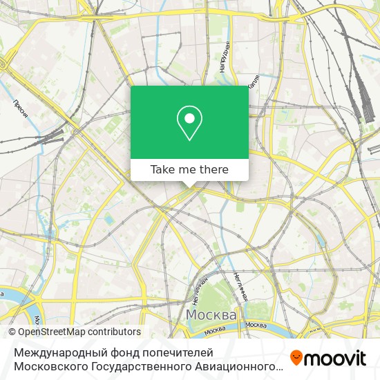 Международный фонд попечителей Московского Государственного Авиационного Технологического Университ map