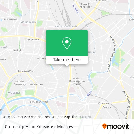 Call-центр Нано Косметик map