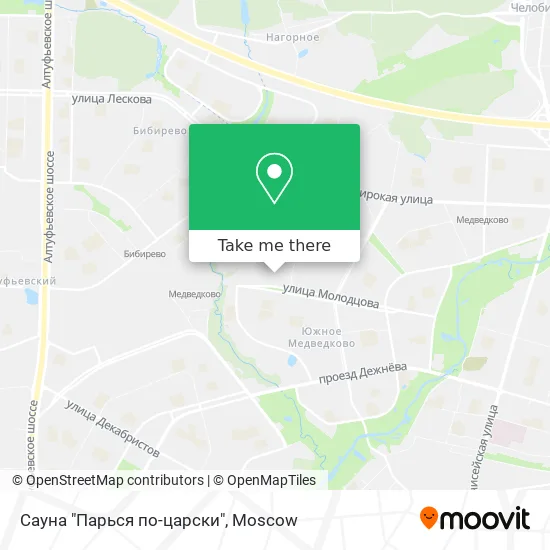Сауна "Парься по-царски" map