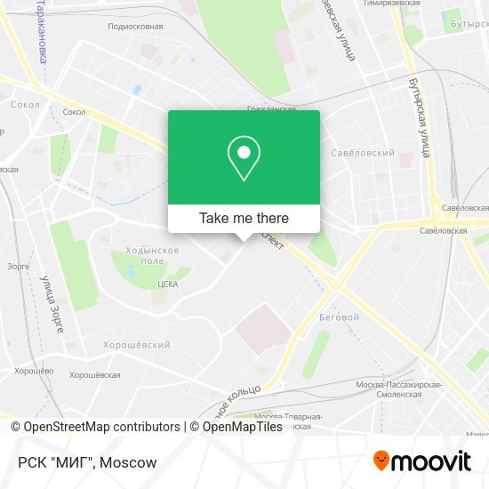 РСК "МИГ" map