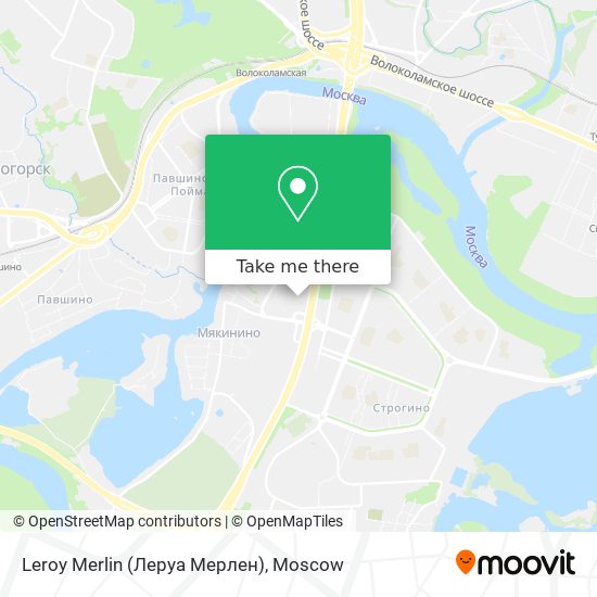 Leroy Merlin (Леруа Мерлен) map