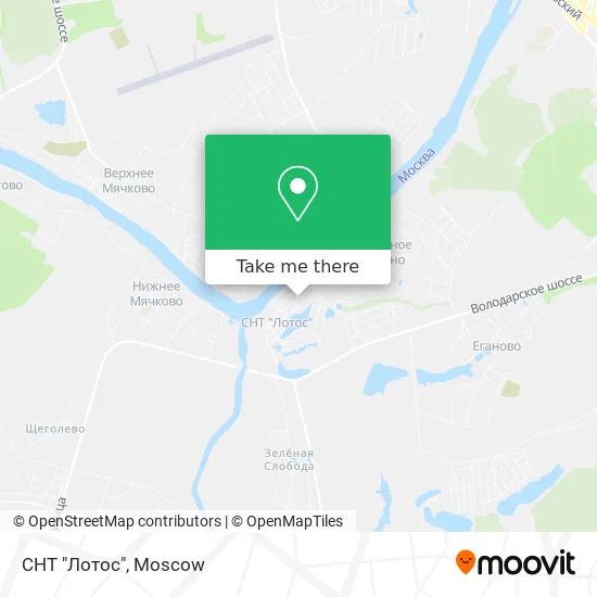 СНТ "Лотос" map