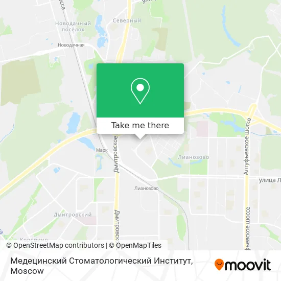 Медецинский Стоматологический Институт map