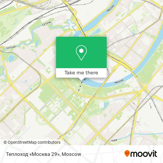 Теплоход «Москва 29» map