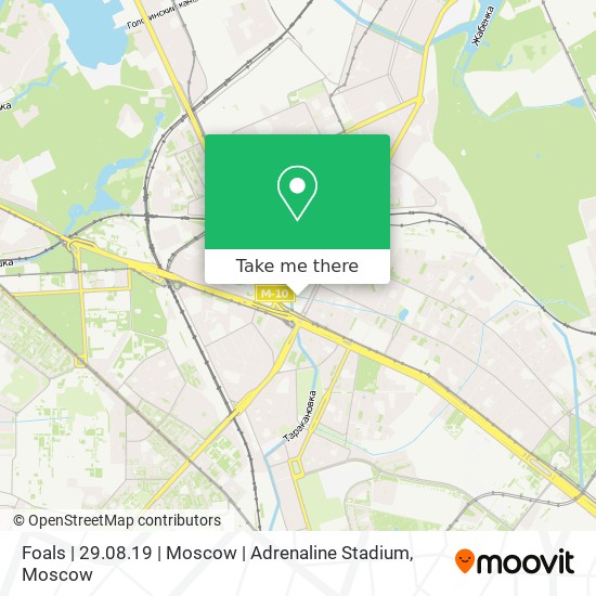 Foals | 29.08.19 | Moscow | Adrenaline Stadium map