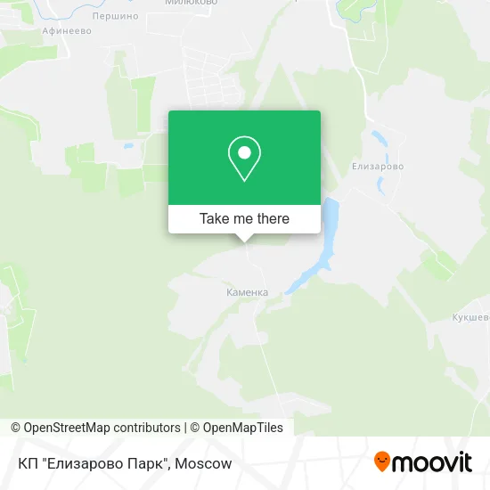 КП "Елизарово Парк" map