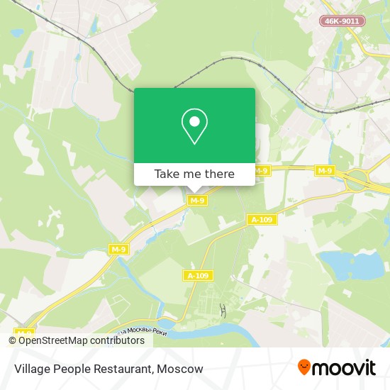 Village People Restaurant map