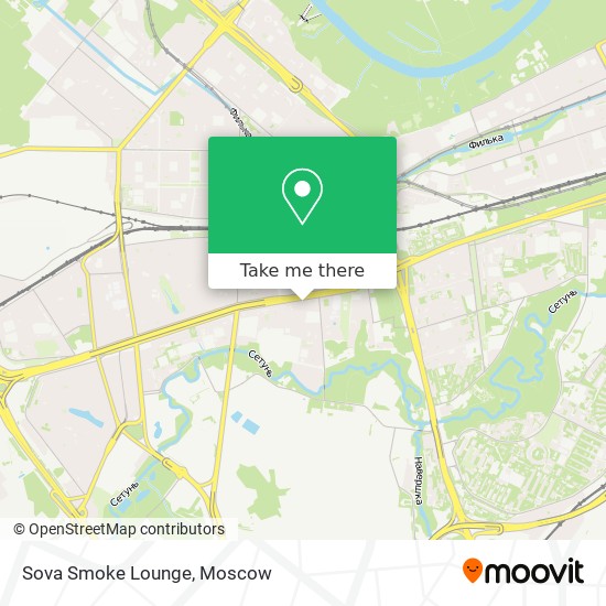 Sova Smoke Lounge map