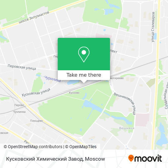 Кусковский Химический Завод map