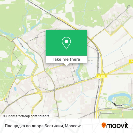 Площадка во дворе Бастилии map