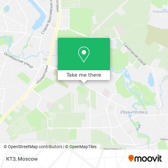 КТЗ map