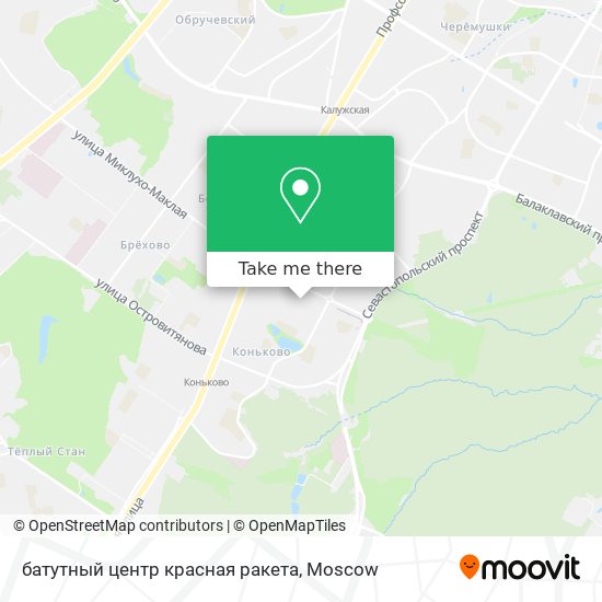 батутный центр красная ракета map