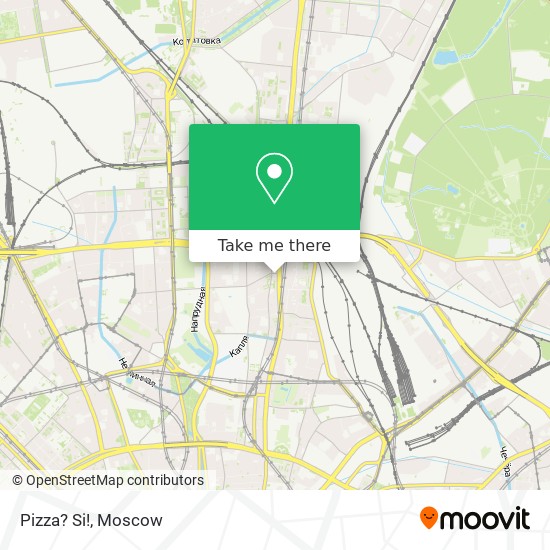 Pizza? Si! map