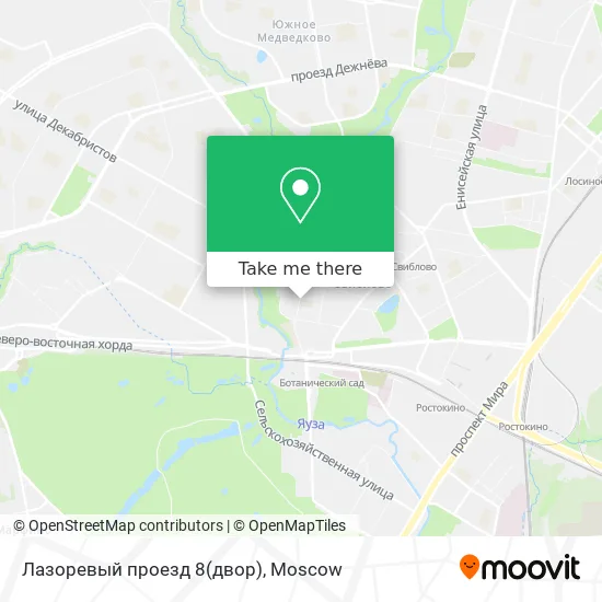 Лазоревый проезд 8(двор) map