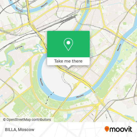 BILLA map