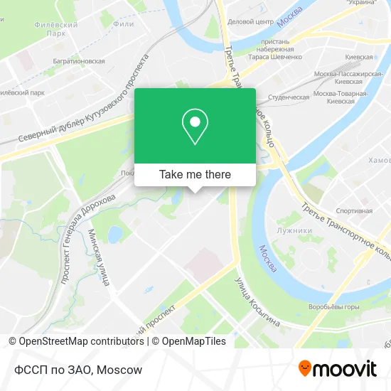 ФССП по ЗАО map