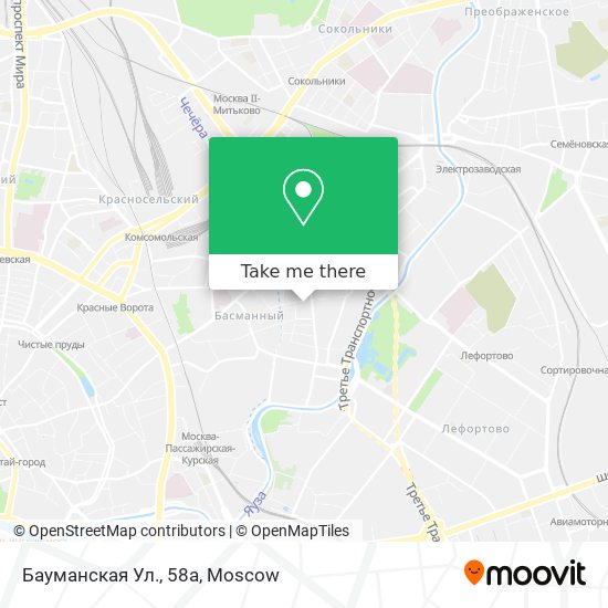 Бауманская Ул., 58а map