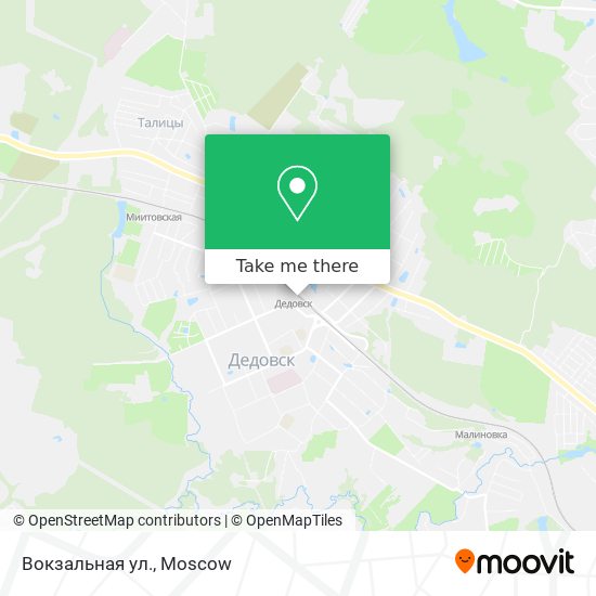 Вокзальная ул. map