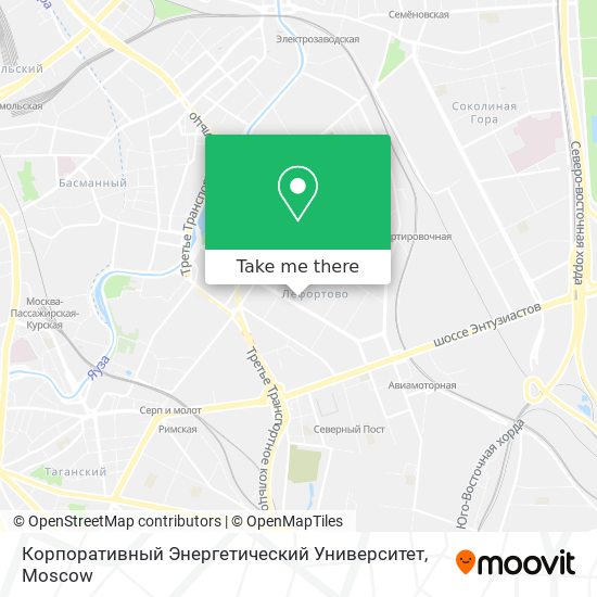 Корпоративный Энергетический Университет map