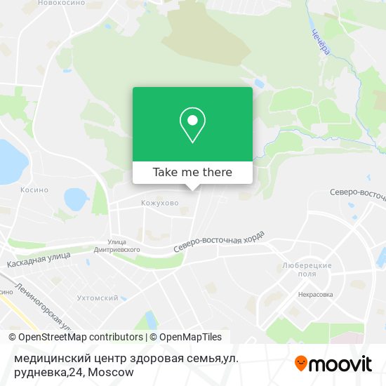 медицинский центр здоровая семья,ул. рудневка,24 map