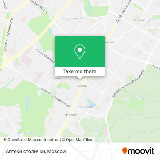 Аптеки столички map
