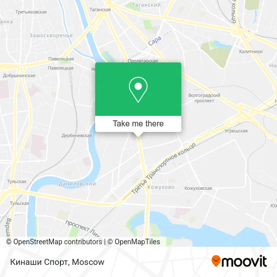 Кинаши Спорт map