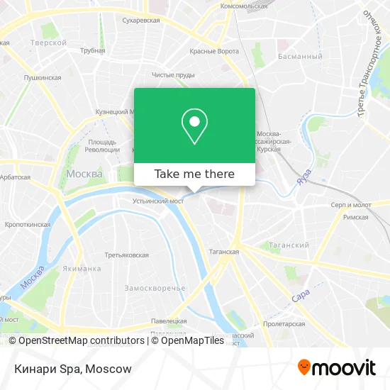 Кинари Spa map