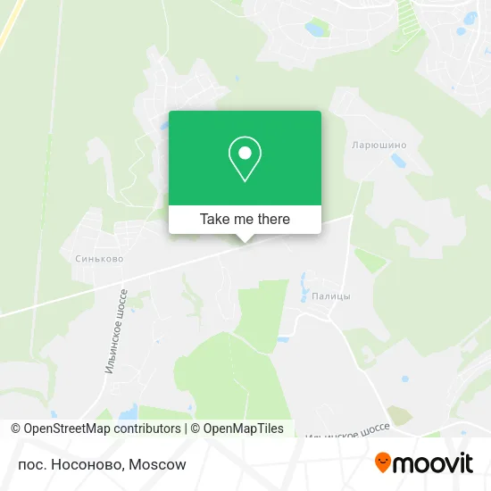 пос. Носоново map