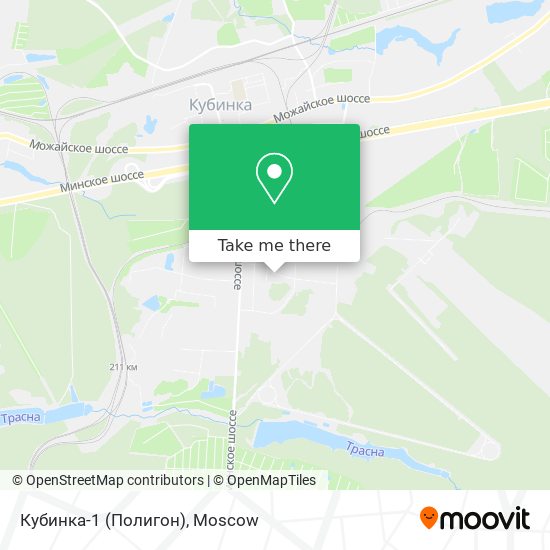 Кубинка-1 (Полигон) map