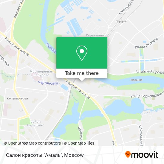 Карта сабурово москва