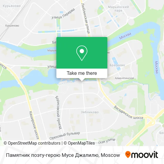 Памятник поэту-герою Мусе Джалилю map