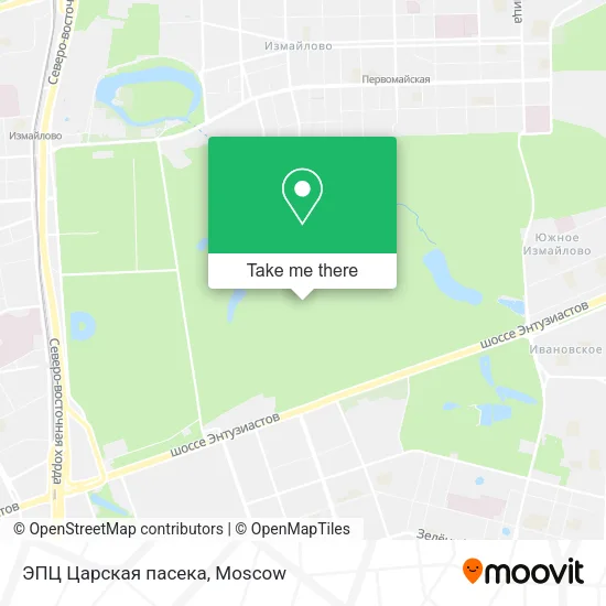 ЭПЦ Царская пасека map