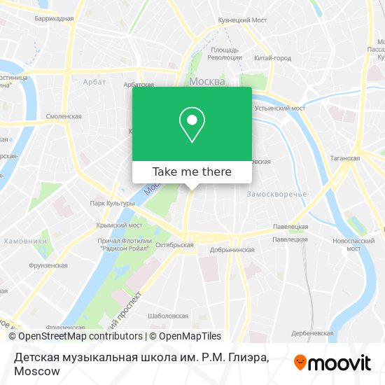 Детская музыкальная школа им. Р.М. Глиэра map